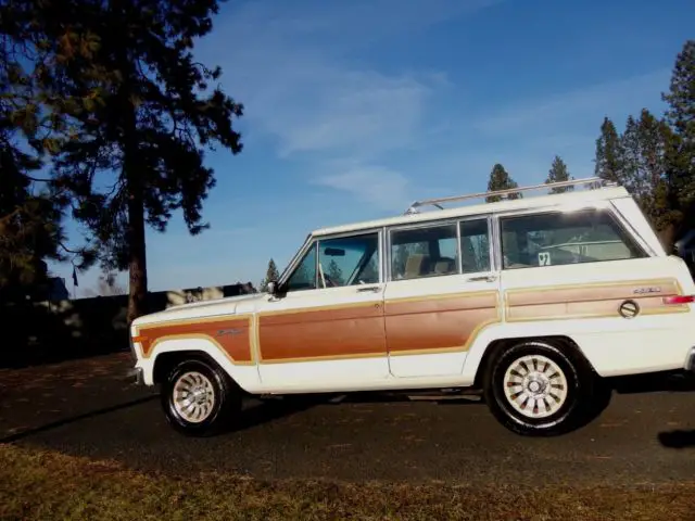 world wide auction selling with no reserve 1987 jeep grand wagoneer 4x4 166k