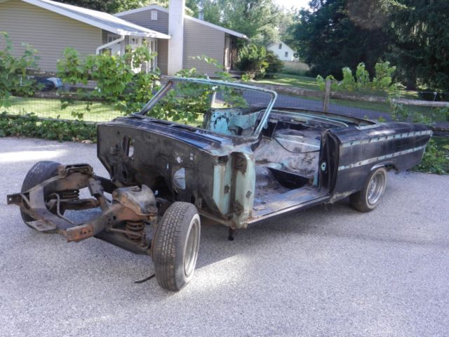 63 ford galaxie 500 xl convertible body and frame
