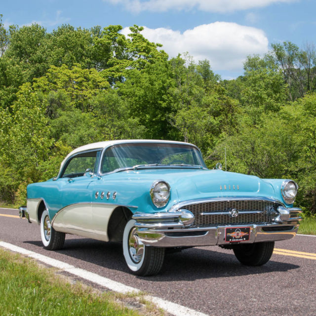 1955 buick roadmaster rivera 2-dr hardtop coupe, az car, low miles, like bel air