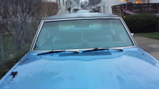 1973 dodge dart blue custom