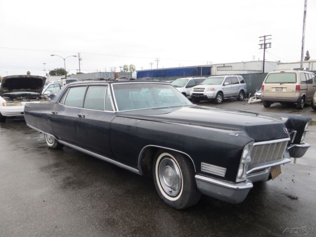 1968 cadillac fleetwood 4-door sedan 8-cylinder automatic no reserve