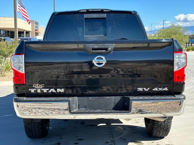 2017 nissan titan sv