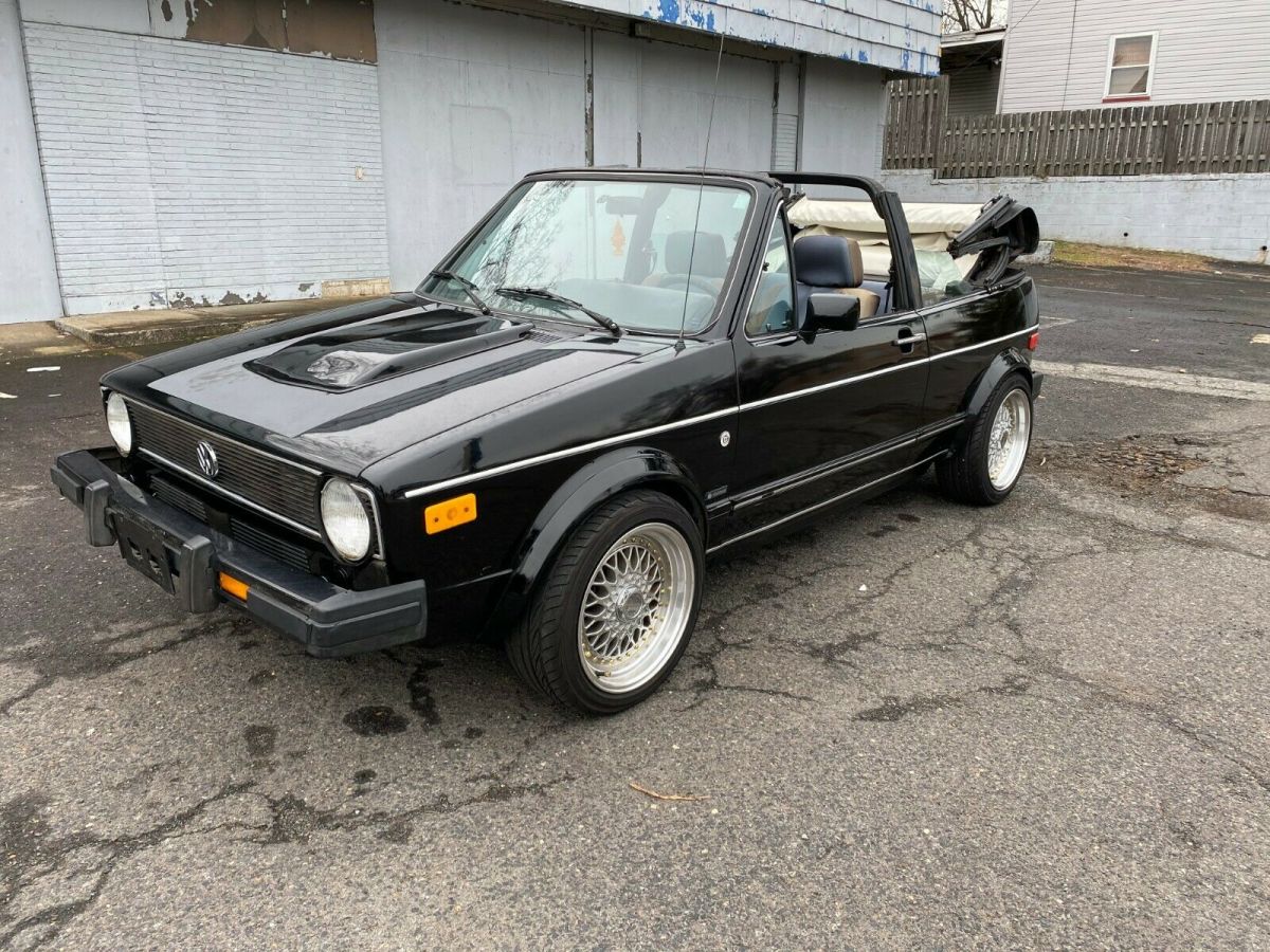 1984 vw golf rabbit deluxe convertible manual very nice clean carafx