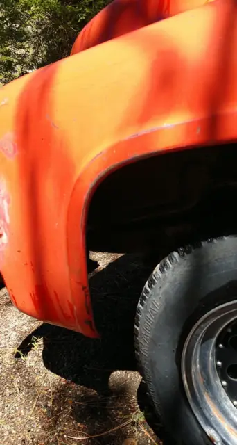 1956 ford f-100 orange complete