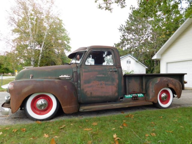 patina rat rod pickup truck
