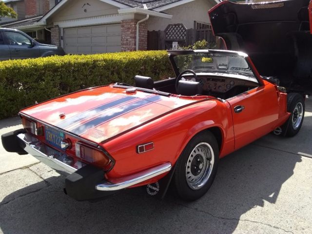 1977 triumph spitfire restored
