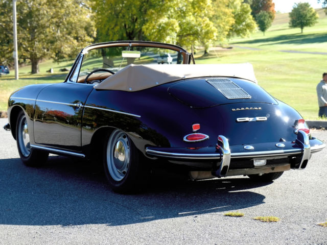 1961 porsche 356b : fully restored turn-key