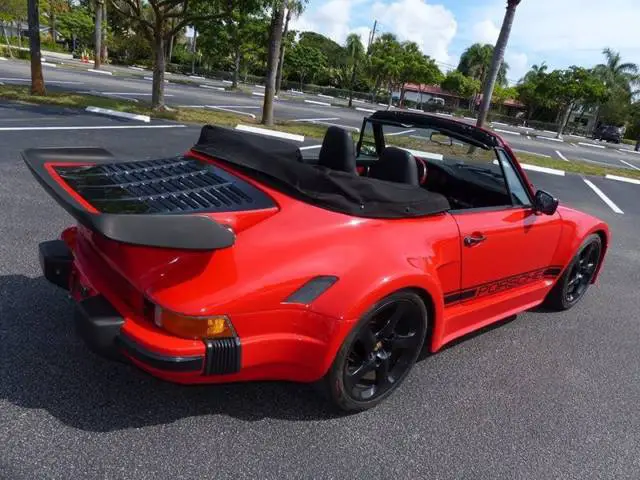 1987 porsche 911 carrera slantnose turbo manual rwd f6 3.2l gasoline
