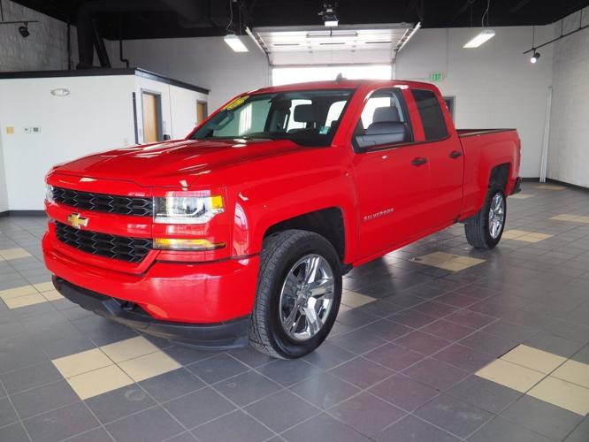 used 2018 chevrolet silverado 1500 4x4 double cab custom greenwood, in 46143 for sale in greenwood, indiana