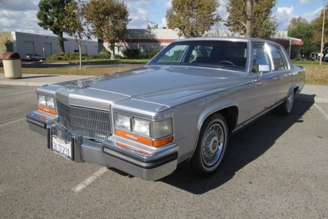 1989 cadillac brougham 18k original low miles automatic 8 cylinder low reserve