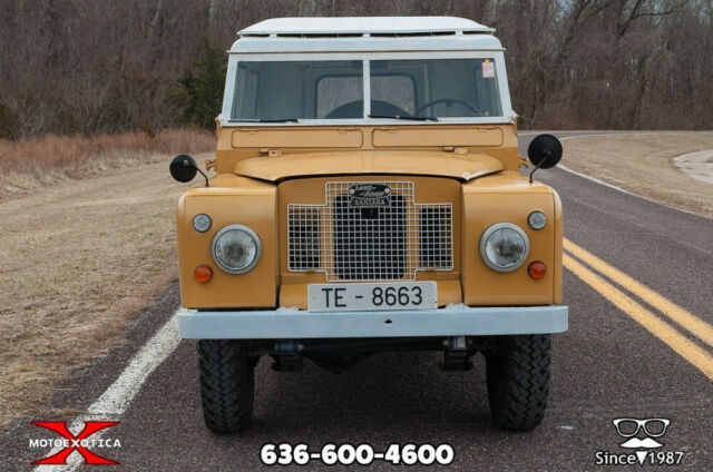 1966 land rover santana series iia 88 4x4