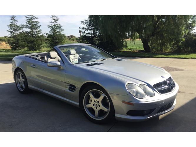 2005 mercedes-benz sl55 in patterson, california