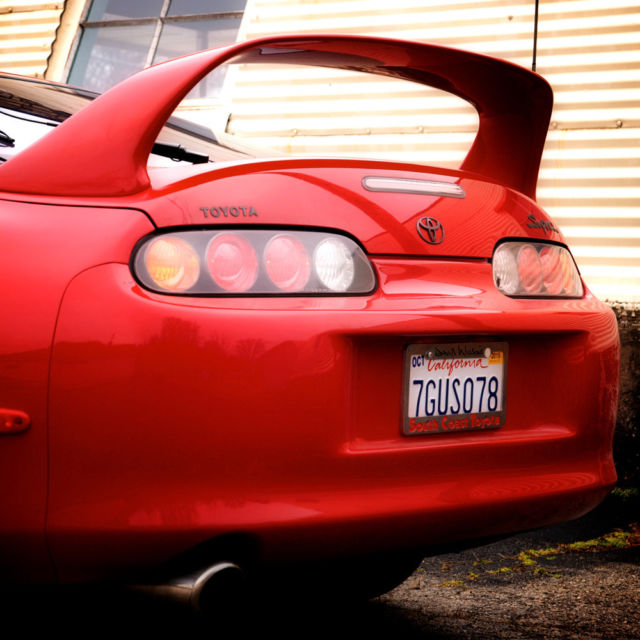 1994 toyota supra turbo lift back,stock,california numbers matching car