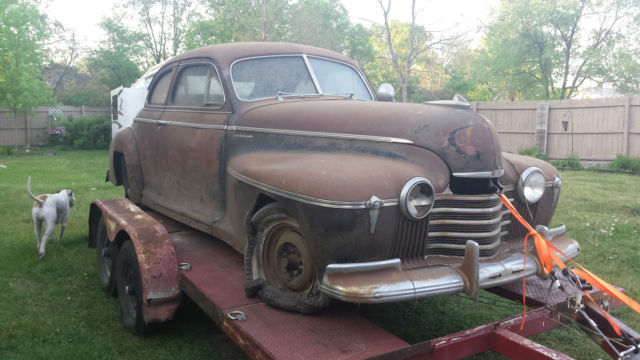 (2) 1941 oldsmobile model 66 coupes