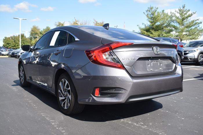 used 2017 honda civic ex sedan florence, ky 41042 for sale in florence, kentucky