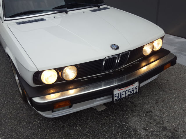 classic 1988 bmw 535i! 99.9% rust-free california e28! 535is extras! no reserve!