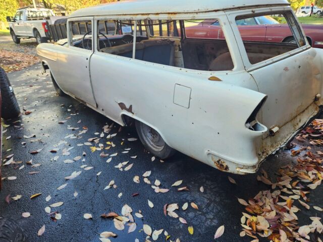 1955 chevrolet 210 handyman 2 door wagon wagon white rwd manual
