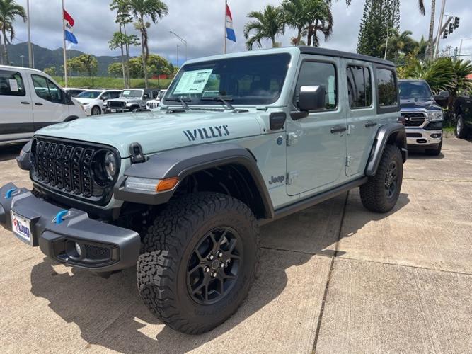new 2024 jeep wrangler 4xe willys 4xe