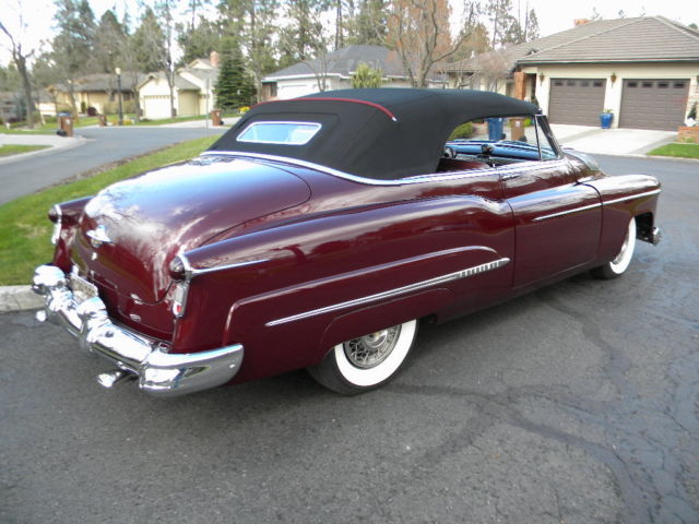1950 oldsmobile 98 futuramic convertible