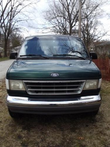 ford van in michigan city, in