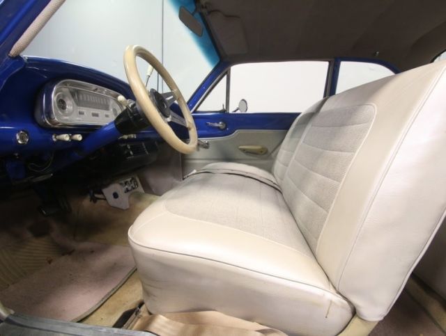 1961 ford falcon 55384 miles blue coupe 302 v8 automatic
