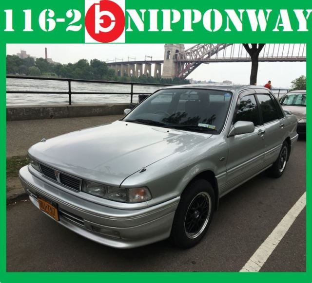 jdm right hand drive 1991 mitsubishi galant 1 owner low miles roadlegal ny title