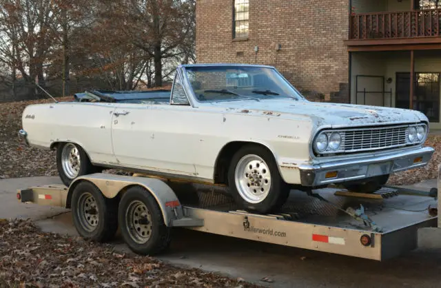 1964 chevelle malibu ss convertible project