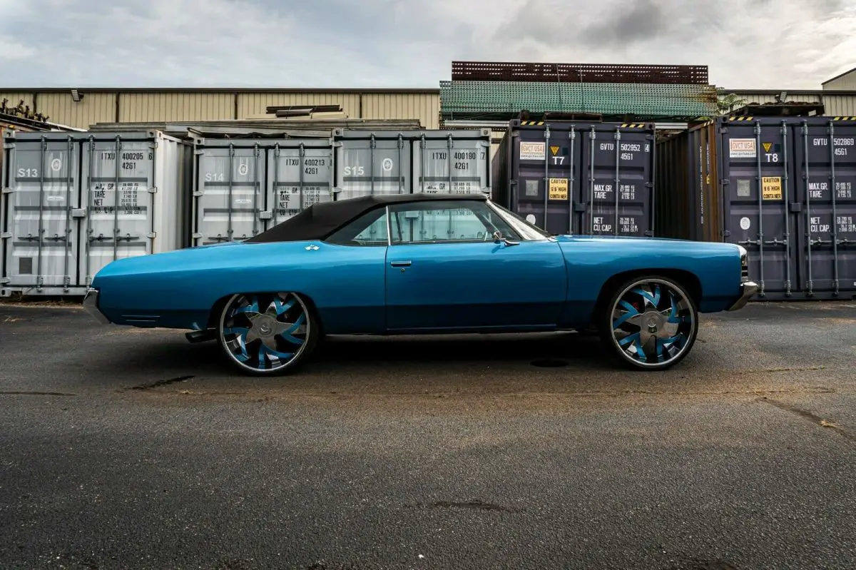 1972 chevy impala convertible donk ls engine