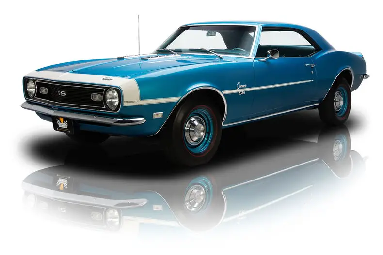 macneish certified numbers matching camaro ss 396/375 hp v8 4 speed 12 bolt 4.10