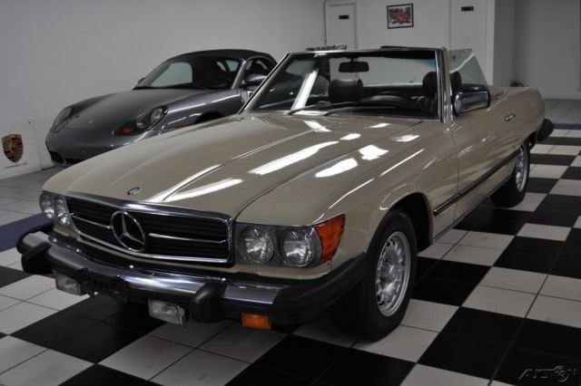 380 sl - both tops - florida garaged - not 560sl 280sl