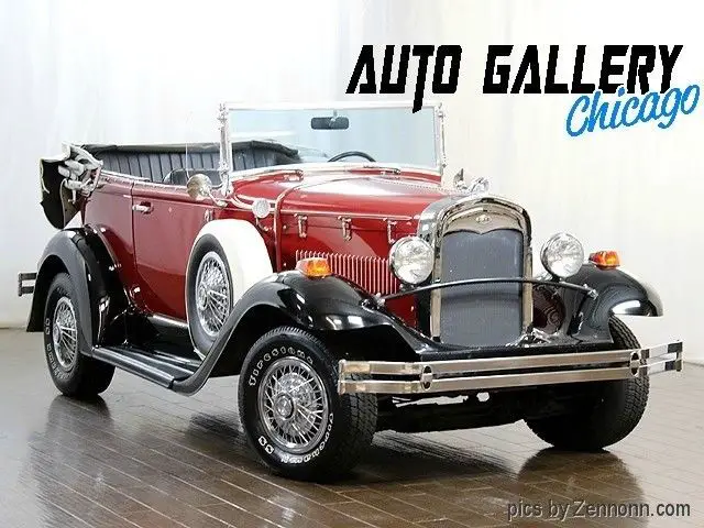 1932 ford phaeton replica 12,770 miles