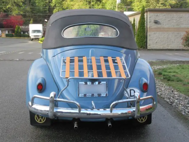 1960 volkswagen 1200 karmann cabriolet convertible
