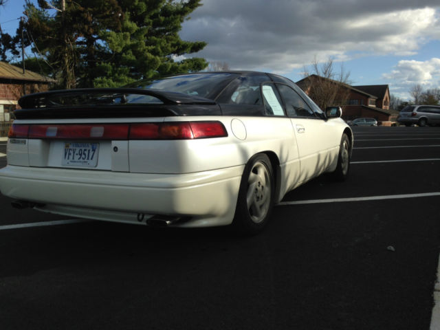 1992 subaru svx, pearl white, all-wheel drive