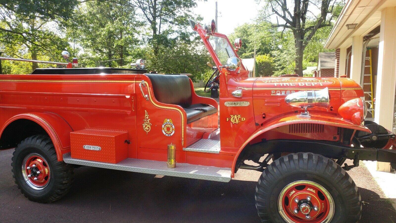 1958 dodge power wagon fire truck