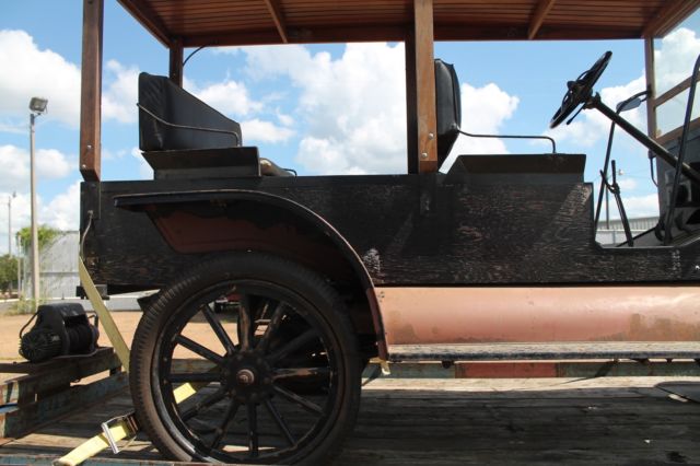 1915 ford model t right-hand drive wood top / 2 door sedan open air woodie