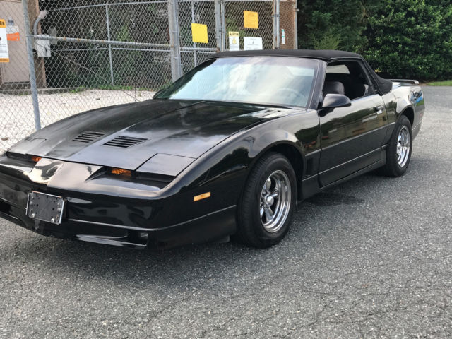 1985 pontiac trans am convertible, very rare, no reserve