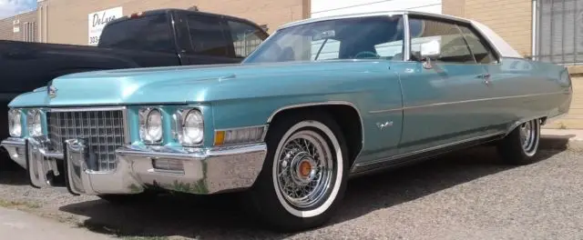 1971 cadillac deville base hardtop 2-door 7.7l (26,800 miles)