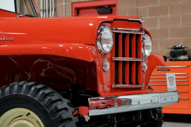 1955 willys sedan delivery wagon 4x4 *3-year rotisserie restoration! *concours!
