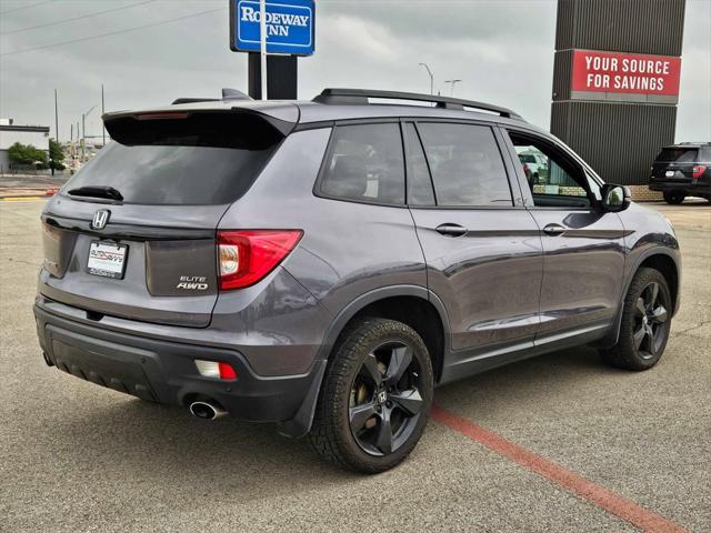 2021 honda passport awd elite