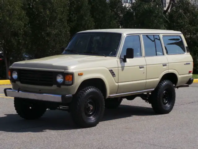 1987 toyota land cruiser 4-door 4.2 liter ohv inline 6 cyl.4-speed manual