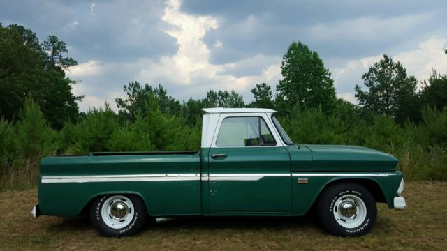1966 chevrolet c10 c-10 patina short bed fleet side with air