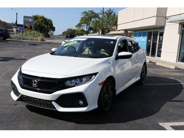 certified 2018 honda civic ex hatchback overland park, ks 66204 for sale in overland park, kansas