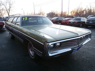 1972 chrysler town and country wagon - 440 mopar -- solid