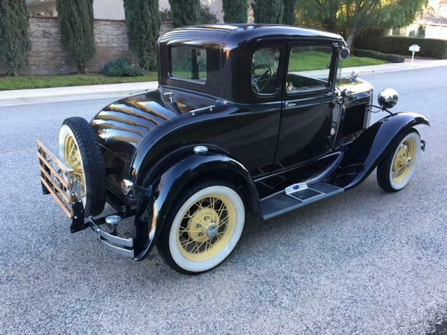 1931 ford model a 45b coupe beautiful california example