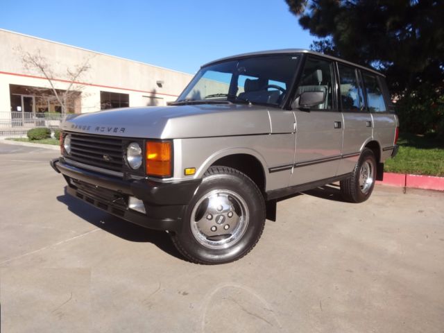 1988 land rover range rover, one of a kind, collectors dream