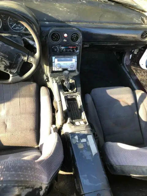 1990 mazda miata 5 spd convertible for parts or restoration