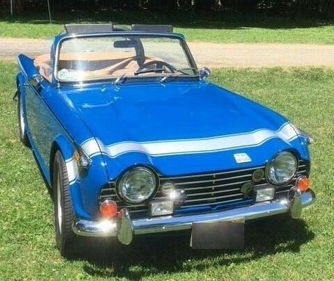 1968 triumph tr250 absolutely stunning completely restored