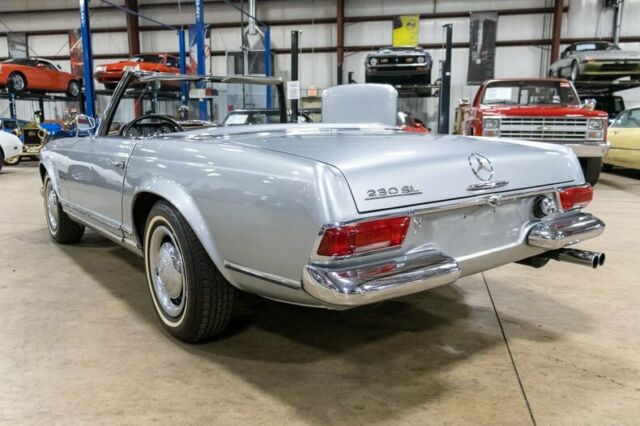 1964 mercedes-benz 230sl 37747 miles gray convertible 2.3l inline 6-cylinder 4