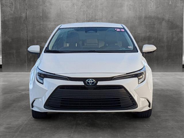 2023 toyota corolla hybrid le