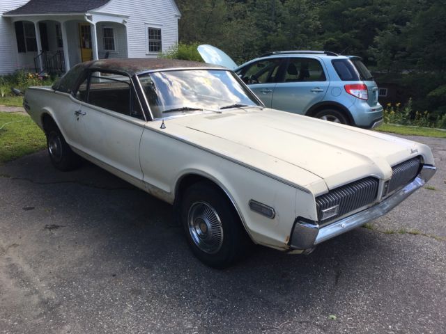 1968 cougar project car, runs, to restore or parts car